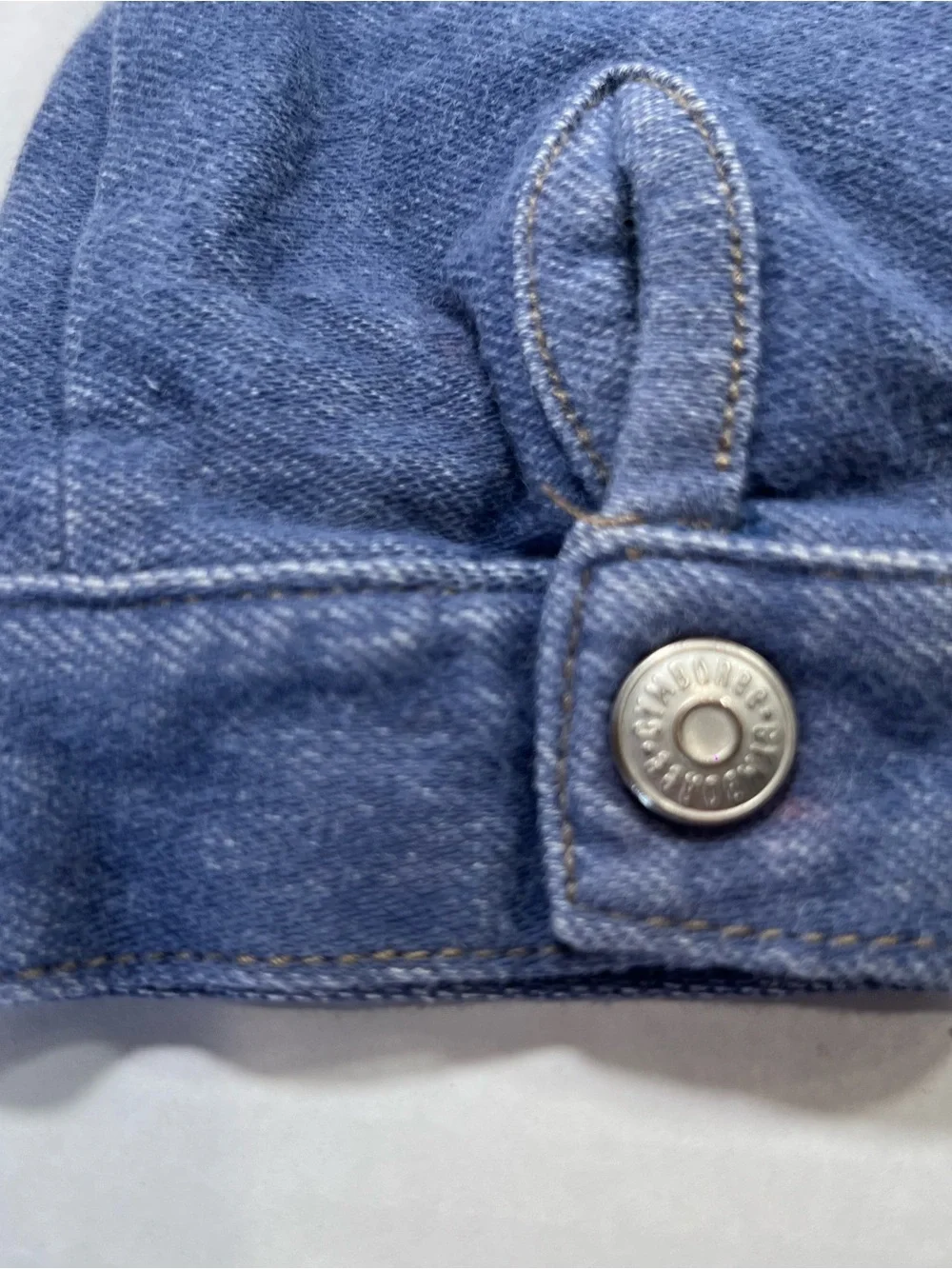 Gymboree Soft & Stretchy Blue Denim-Style Girls' Jacket Sz 2-3T